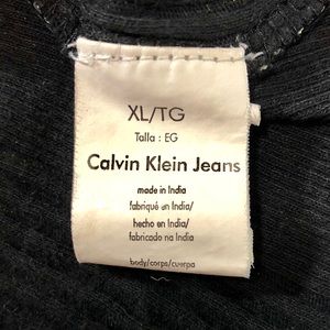 Calvin Klein Tops - Calvin Klein Hooded Long Sleeve Jersey & Raccoon Calvin Klein Tops - Calvin Klein Hooded Long Sleeve Jersey & Raccoon
